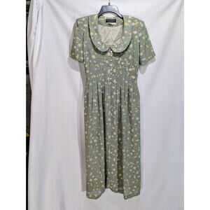 Cynthia‎ Howie for Maggy Boutique Floral Midi Dress Size 10